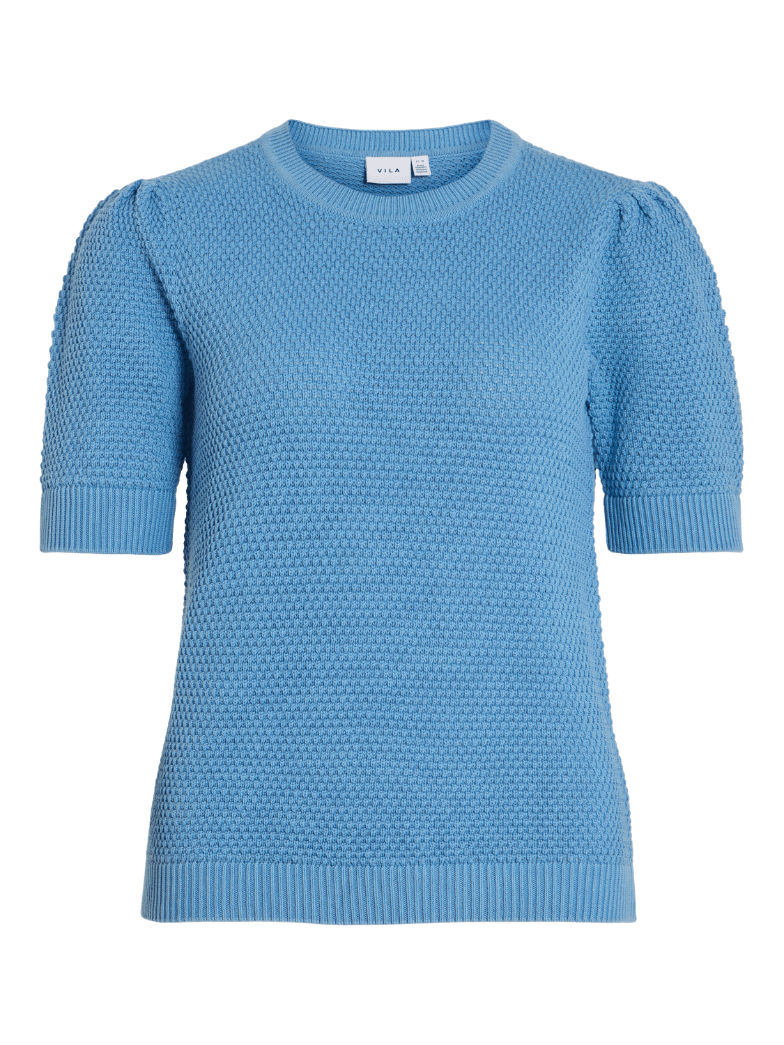 VIDALO Knit Top - Blissful Blue - VERO MODA & VILA Bergvik